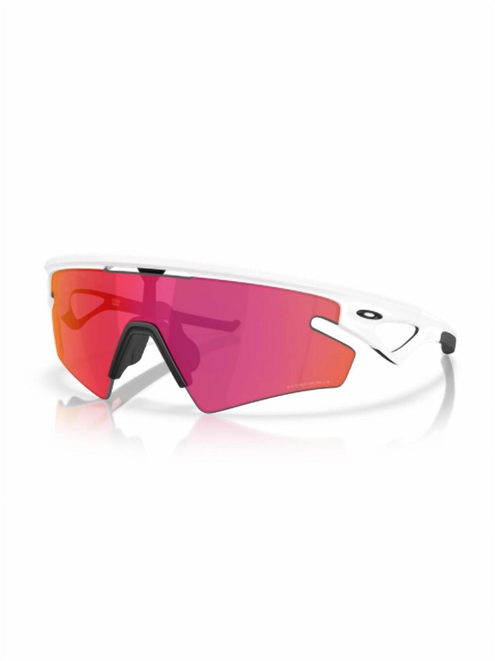 NEW OAKLEY unisex - sphaera slash sunglasses in matte white prizm field